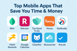 Top Mobile Apps That Save You Time & Money